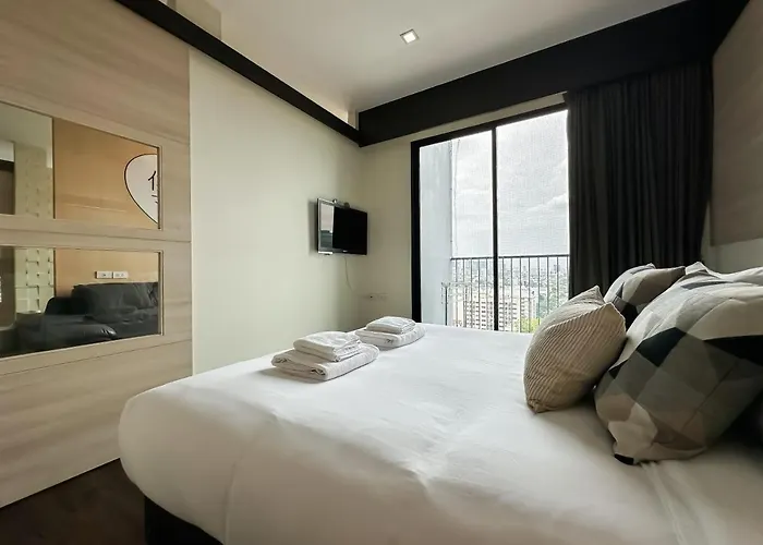 Transquil Modern 1br - Ultra Fast Wifi - Bts Ari Appartamento Bangkok