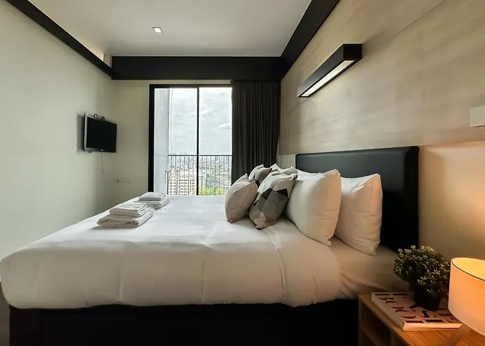 Appartamento Transquil Modern 1br - Ultra Fast Wifi - Bts Ari Bangkok
